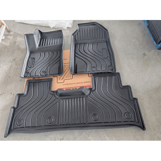 (Jetour T1 2025+) Pisos Rígidos Calce Perfecto Tipo Bandeja Antiderrame