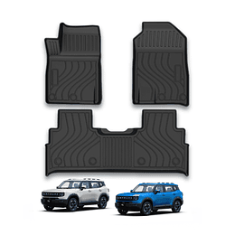 (Jetour T1 2025+) Pisos Rígidos Calce Perfecto Tipo Bandeja Antiderrame