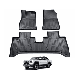 (BYD Shark 2025+) Pisos Rígidos Calce Perfecto Tipo Bandeja Antiderrame