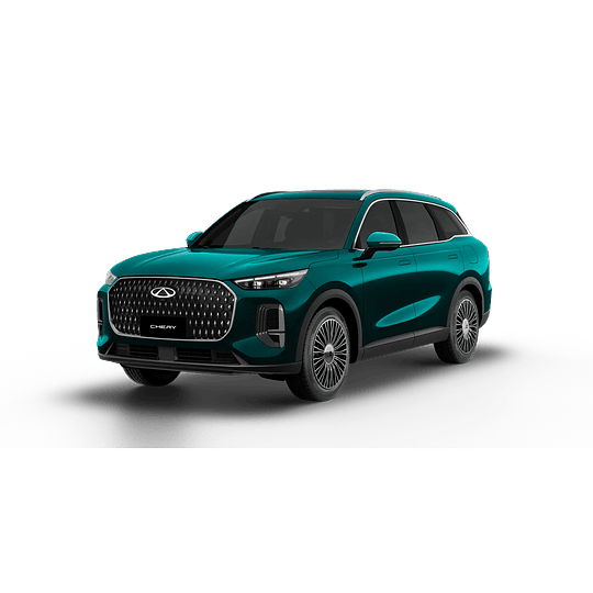 (Chery Tiggo 9 2025+) Pisos Rígidos Calce Perfecto Tipo Bandeja Antiderrame (1era+2da+3era Fila de Asientos)