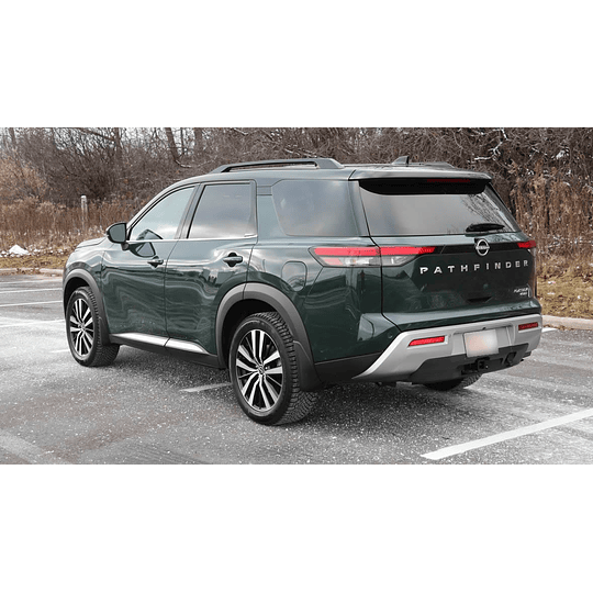 (Nissan Pathfinder 2022-2026+) Pisos Rígidos Calce Perfecto Tipo Bandeja Antiderrame (1era+2da+3era Fila de Asientos)