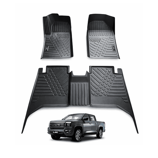 (JMC Grand Avenue 2024+) Pisos Rígidos Calce Perfecto Tipo Bandeja Antiderrame