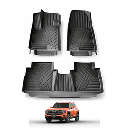 (Haval H7 2025+) Pisos Rígidos Calce Perfecto Tipo Bandeja Antiderrame