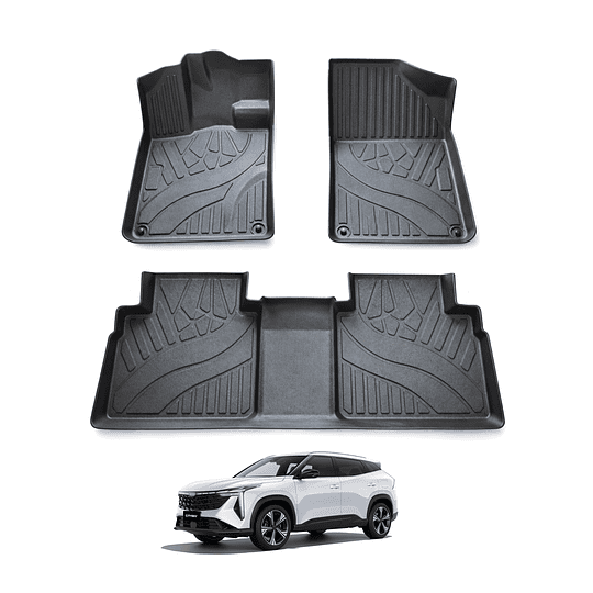 (Geely Cityray 2025+) Pisos Rígidos Calce Perfecto Tipo Bandeja Antiderrame