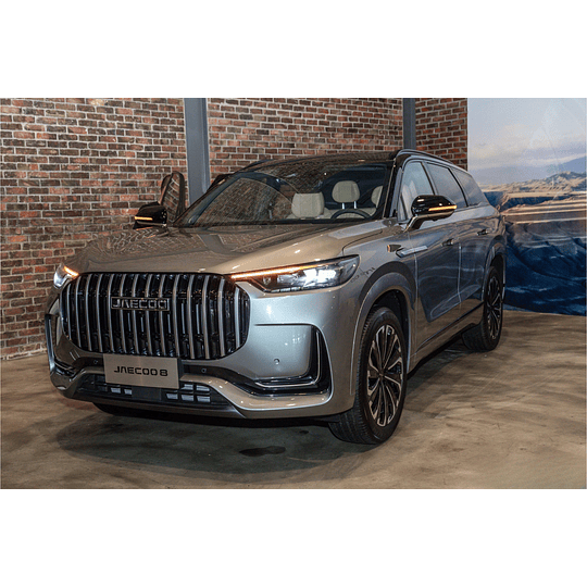 (Jaecoo 8 2025+) Pisos Rígidos Calce Perfecto Tipo Bandeja Antiderrame (1era+2da+3era Fila de Asientos)