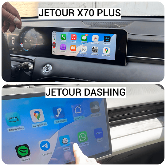 Adaptador Interfaz Convertidor de CarbitLink Easy Connection a Carplay/Android Auto Inalámbrico (Jetour, Changan, Foton, Geely, Gac, Baic, DongFeng, Kaiyi)