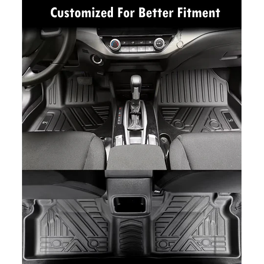 (Honda City 2021-2025) Pisos Rígidos Calce Perfecto Tipo Bandeja Antiderrame