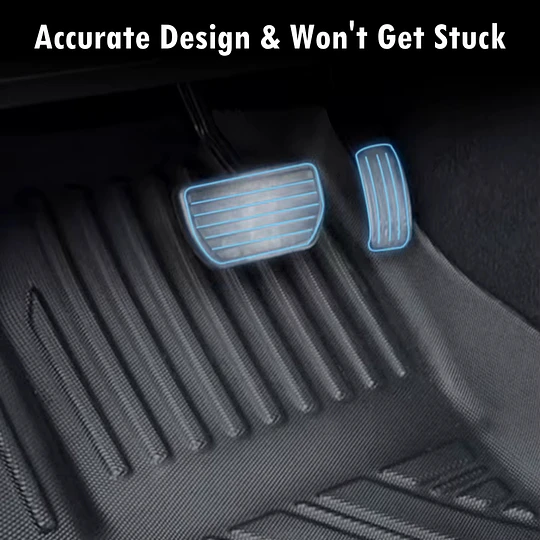 (Jaecoo 8 2025+) Pisos Rígidos Calce Perfecto Tipo Bandeja Antiderrame (1era+2da+3era Fila de Asientos)