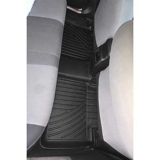 (Toyota Corolla Sedán 2014-2019) Pisos Rígidos Calce Perfecto Tipo Bandeja Antiderrame