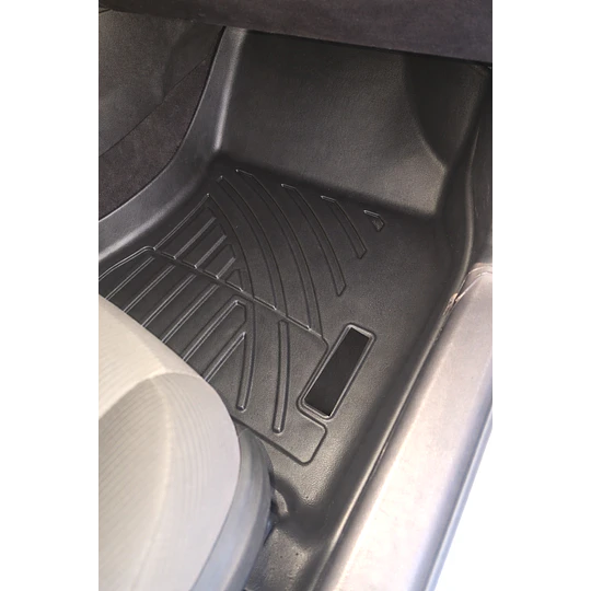 (Toyota Corolla Sedán 2014-2019) Pisos Rígidos Calce Perfecto Tipo Bandeja Antiderrame