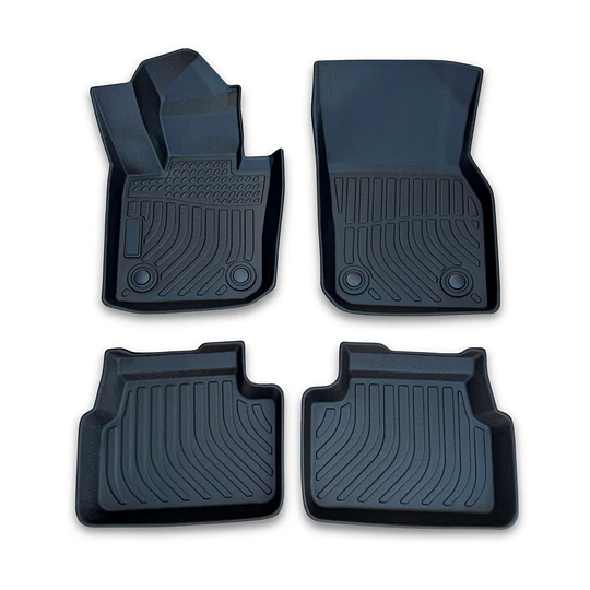 (Mini Cooper 4 Puertas del 2014-2024) Pisos Rígidos Calce Perfecto Tipo Bandeja Antiderrame