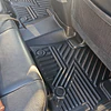 (Toyota Land Cruiser Prado 2010-2023) Pisos Rígidos Calce Perfecto Tipo Bandeja Antiderrame (1era+2da+3era Fila de Asientos)