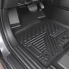 (Toyota Land Cruiser Prado 2010-2023) Pisos Rígidos Calce Perfecto Tipo Bandeja Antiderrame (1era+2da+3era Fila de Asientos)