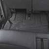 (Toyota Land Cruiser Prado 2010-2023) Pisos Rígidos Calce Perfecto Tipo Bandeja Antiderrame (1era+2da+3era Fila de Asientos)