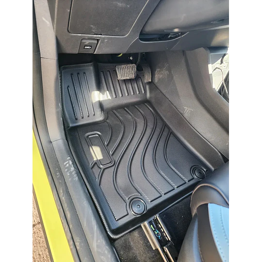 (BYD Dolphin Mini 2024+) Pisos Rígidos Calce Perfecto Tipo Bandeja Antiderrame