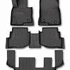(Mazda CX9 2017+) Pisos Rígidos Calce Perfecto Tipo Bandeja Antiderrame (1era+2da+3era Fila de Asientos)