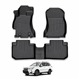 (Subaru Forester 2014-2018) Pisos Rígidos Calce Perfecto Tipo Bandeja Antiderrame