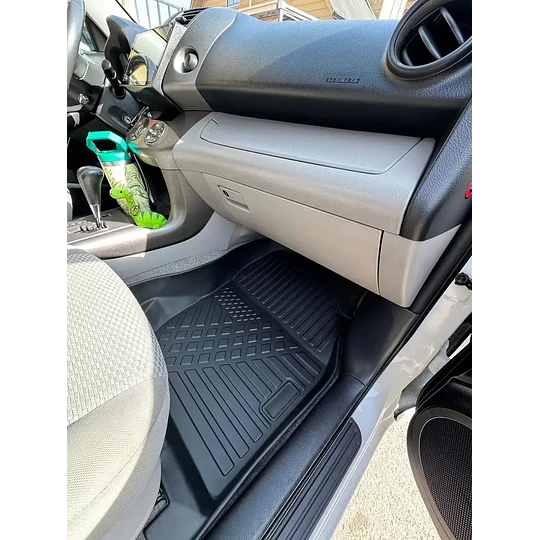 (Toyota Rav4 2006-2012) Pisos Rígidos Calce Perfecto Tipo Bandeja Antiderrame