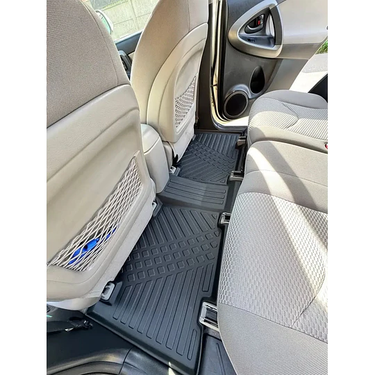 (Toyota Rav4 2006-2012) Pisos Rígidos Calce Perfecto Tipo Bandeja Antiderrame
