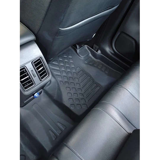 (Honda City 2021-2025) Pisos Rígidos Calce Perfecto Tipo Bandeja Antiderrame