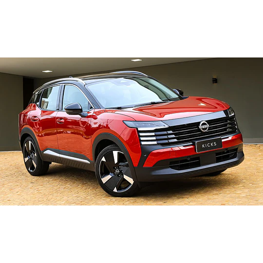 (Nissan Kicks 2026+) Pisos Rígidos Calce Perfecto Tipo Bandeja Antiderrame