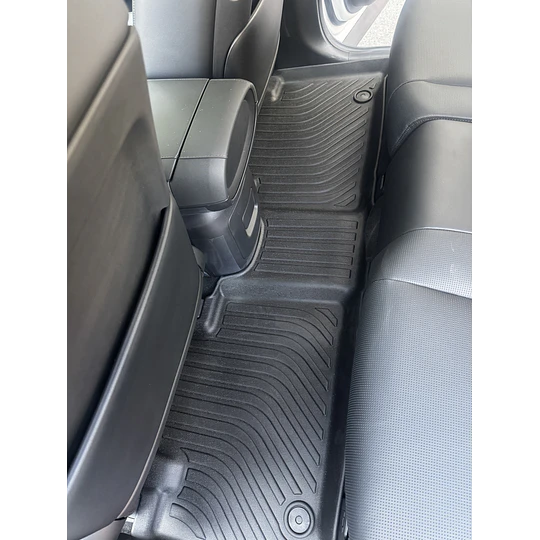 (Hyundai Palisade LX3 2026+) Pisos Rígidos Calce Perfecto Tipo Bandeja Antiderrame (1era+2da+3era Fila de Asientos)