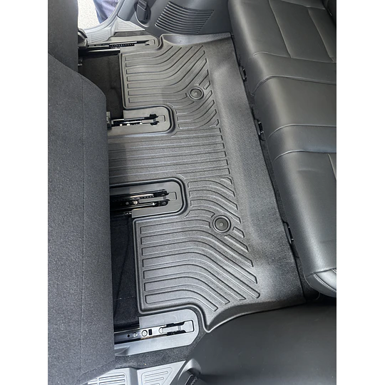 (Hyundai Palisade LX3 2026+) Pisos Rígidos Calce Perfecto Tipo Bandeja Antiderrame (1era+2da+3era Fila de Asientos)