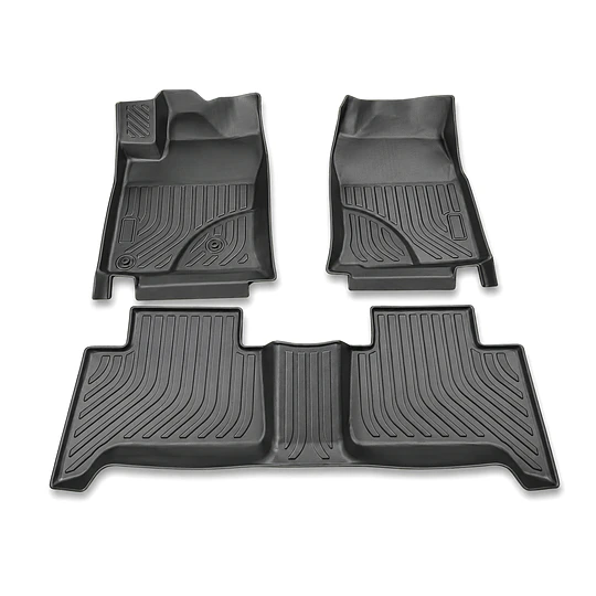 (Toyota Land Cruiser Prado 2002-2009) Pisos Rígidos Calce Perfecto Tipo Bandeja Antiderrame