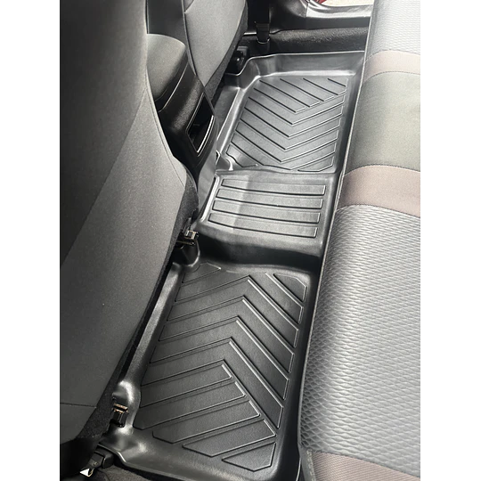 (Toyota Corolla Sedán 2014-2019) Pisos Rígidos Calce Perfecto Tipo Bandeja Antiderrame