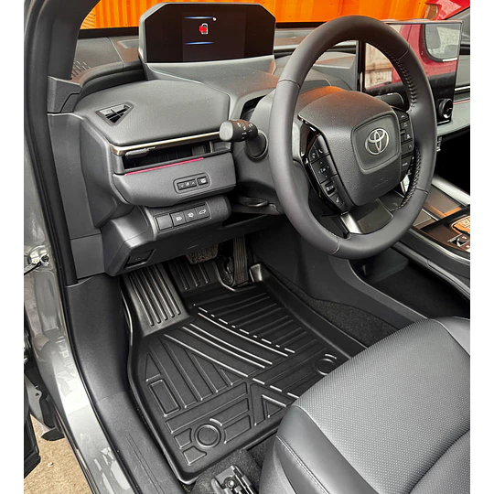 (Toyota BZ4X 2026+) Pisos Rígidos Calce Perfecto Tipo Bandeja Antiderrame