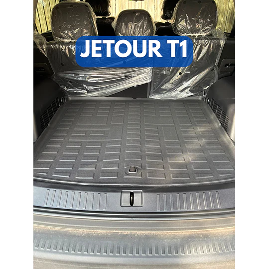 (Jetour T1 2025+) Pisos Rígidos Calce Perfecto Tipo Bandeja Antiderrame