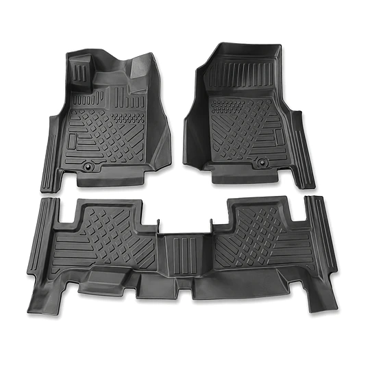 (Toyota FJ Cruiser 2006-2022) Pisos Rígidos Calce Perfecto Tipo Bandeja Antiderrame