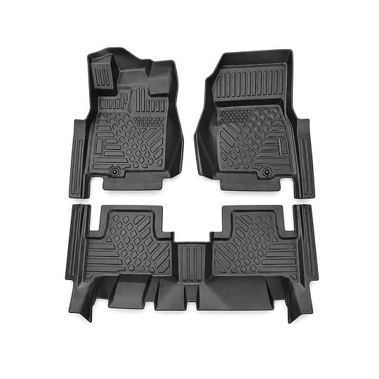 (Toyota FJ Cruiser 2006-2022) Pisos Rígidos Calce Perfecto Tipo Bandeja Antiderrame