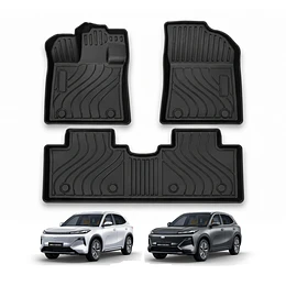(Geely EX5 EM-i Hibrido 2026+) Pisos Rígidos Calce Perfecto Tipo Bandeja Antiderrame