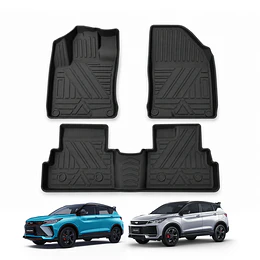 (Geely Coolray 2019-2025+) Pisos Rígidos Calce Perfecto Tipo Bandeja Antiderrame
