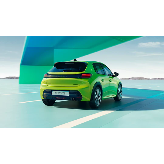 (Peugeot 208 HEV Hibrido 2025+) Pisos Rígidos Calce Perfecto Tipo Bandeja Antiderrame
