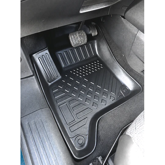 (Peugeot 2008 2026+ Híbrido) Pisos Rígidos Calce Perfecto Tipo Bandeja Antiderrame