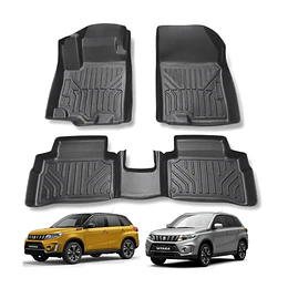 (Suzuki Vitara 2016-2022) Pisos Rígidos Calce Perfecto Tipo Bandeja Antiderrame