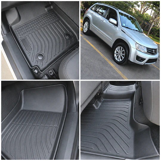 (Suzuki Grand nomade 2006-2019) Pisos Rígidos Calce Perfecto Tipo Bandeja Antiderrame