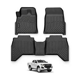 (Isuzu Dmax 2026) Pisos Rígidos Calce Perfecto Tipo Bandeja Antiderrame