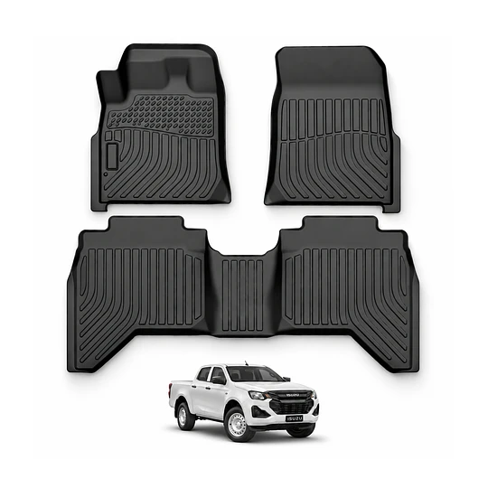 (Isuzu Dmax 2026) Pisos Rígidos Calce Perfecto Tipo Bandeja Antiderrame