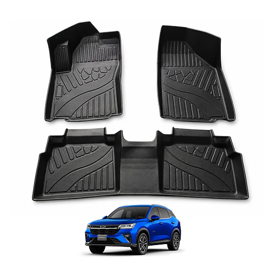 (Chevrolet Groove 2026+) Pisos Rígidos Calce Perfecto Tipo Bandeja Antiderrame