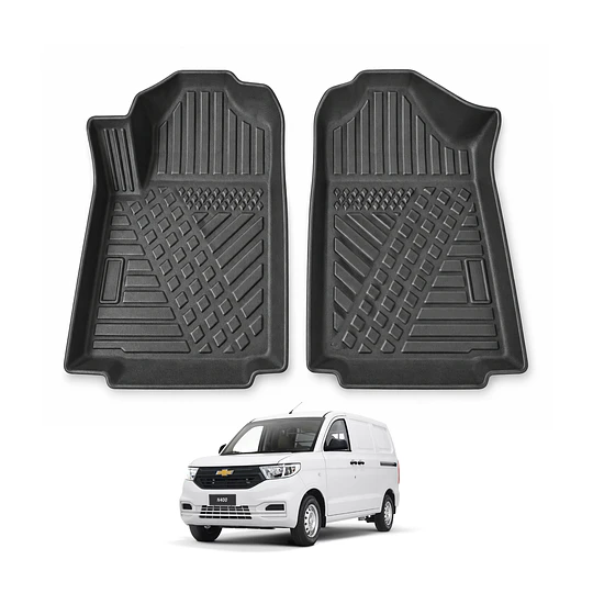(Chevrolet N400 Max 2020-2027+) Pisos Rígidos Calce Perfecto Tipo Bandeja Antiderrame
