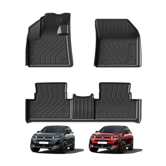 (Citroën C5 Aircross 2027+) Pisos Rígidos Calce Perfecto Tipo Bandeja Antiderrame