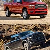 (Ram 2500 2019-2027+) Pisos Rígidos Calce Perfecto Tipo Bandeja Antiderrame