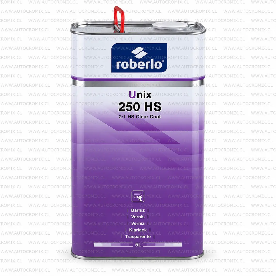 Barnices - Roberlo Barniz Unix 250 Hs 2K 2:1 5L 1