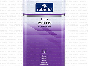Barnices - Roberlo Barniz Unix 250 Hs 2K 2:1 5L