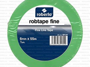 Enmascarado - Roberlo Cinta Perfilar Premium Verde 6Mm X 55M