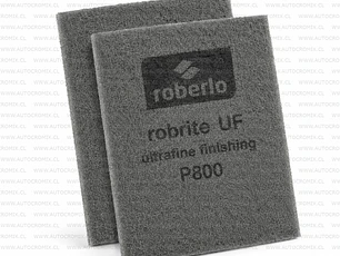 Lijas - Roberlo Robrite Uf Abrasivo Acabado Ultrafino P800 Gris Oscuro 229X152 C/U