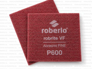 Lijas - Roberlo Robrite Vf Abrasivo Acabado Fino P360 Rojo 229X152 C/U